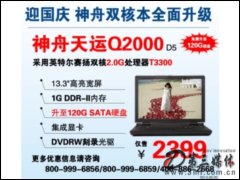 \ Q2000 D5(Intel ِPpT3300/1G/120G)Pӛ